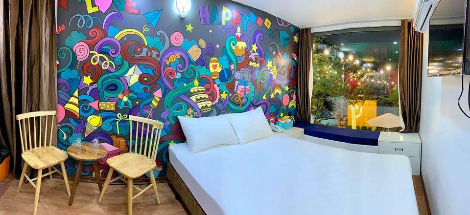 khám phá Rainbow Hotel Cửa Lò phòng nghỉ